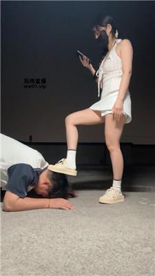 婉纱 户外调-脏半拖鞋白袜虐 bf53041_HD绳艺资源