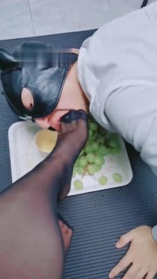 【紫禁绳艺导师】原味脚踩踏食物喂食 bf8347_HD绳艺资源