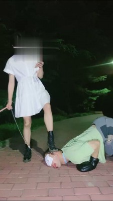 图片[4]_【美离子】超精彩-深夜户外遛狗_HD绳艺资源