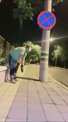 图片[16]_【美离子】超精彩-深夜户外遛狗_HD绳艺资源