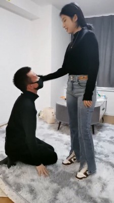 【海绵大大】学生S艺术装置塞嘴训练/磕头/吐口水舔鞋 bf24487_HD绳艺资源