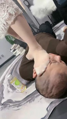 【婧児小主】GTS晓G学姐J.K装白丝袜全语言 玩弄缩小学弟你 YC-220320-10