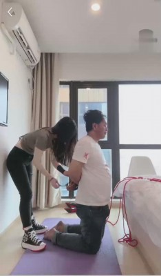 【不期而遇】帆布鞋白袜女主艺术踢打 bf27268_HD绳艺资源