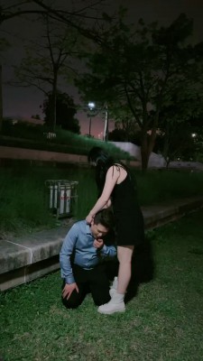 【初柒S】绝美学生S女杀手 坐脸 窒息 腿绞杀 绳绞杀 耳光 踩头辱骂M YC-220526