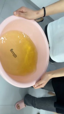 御航丝袜调戏家M 闻舔凉拖原味丝袜脚 极度诱惑 YC-220612-4