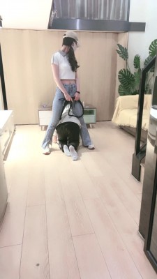 【婧児小主】GPCT_JR513A脚窒息除臭人系列1 婧琳双S全语言 长靴臭丝袜折磨死你
