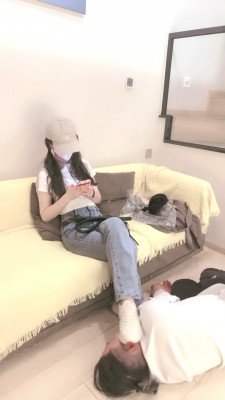【婧児小主】GPCT_JR513A脚窒息除臭人系列1 婧琳双S全语言 长靴臭丝袜折磨死你