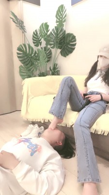 【婧児小主】GPCT_JR513A脚窒息除臭人系列1 婧琳双S全语言 长靴臭丝袜折磨死你
