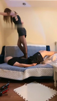 图片[5]_【领主老大】黑丝高跟踩踏/掐乳/插嘴/踩狗爪狗舌_HD绳艺资源
