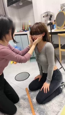 图片[3]_【橙宝】双母畜争宠-戒尺责罚/互相踢踹耳光_HD绳艺资源