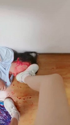 图片[6]_【桃子老师】小白鞋棉袜踩踏水果喂食_HD绳艺资源