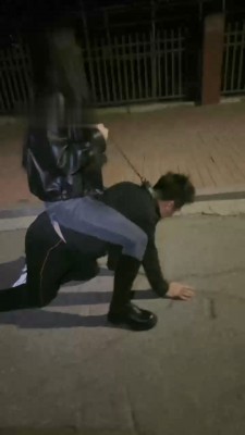 图片[5]_【桃幼幼】户外骑马遛狗/舔脏长靴_HD绳艺资源