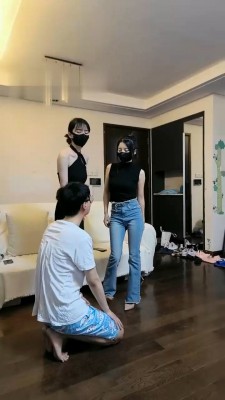 图片[3]_【高难度挑战美学】双主VS双奴-全体重高难度挑战踩/藤条狠抽【双视角版】_HD绳艺资源