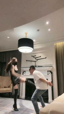 【妆主大大】狠毒碎蛋+连环耳光挑战_HD绳艺资源