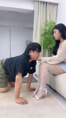 图片[2]_【伊诺】白色网袜诱惑抖M做狗_HD绳艺资源