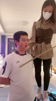 图片[2]_【汐言】蒙狗眼虐乳专场_HD绳艺资源