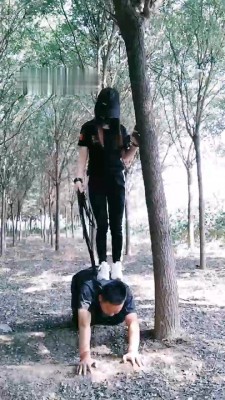 图片[3]_【郡主大人】户外-强行绳艺技巧袜子塞嘴训练【双视角版】_HD绳艺资源