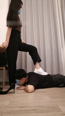【梵高】开发素人护士S-小白鞋库里丝_HD绳艺资源