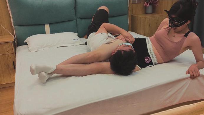 图片[2]_【婉儿原创】绞晕暴虐相亲对象 婉儿腿绞窒息虐爆自大装B的相亲对象_HD绳艺资源