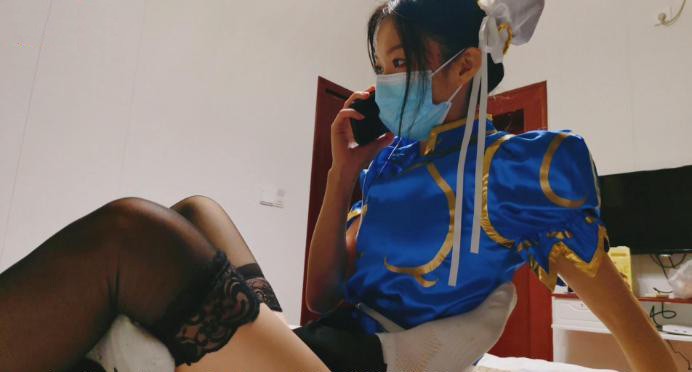 【婉儿原创】暗杀任务之春丽黑丝腿绞窒息 黑丝脚踩脖子腿绞杀剧情大作