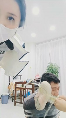 【橙子大大】双S暴打路边色狼【双视角完整版】_HD绳艺资源