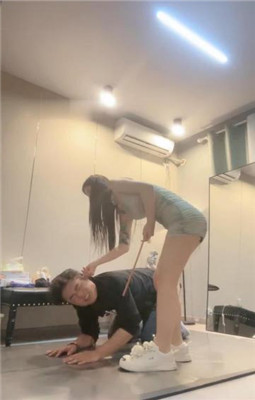 图片[9]_【伊楠】高难度挑战调-惩戒打手心/高跟踩踏/裸足插嘴踩脸_HD绳艺资源