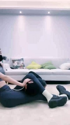 图片[5]_【无恙】瑜伽裤S-掐脖腿绞窒息场/闻舔白袜脚捂脸_HD绳艺资源