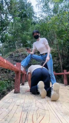 图片[7]_【高难度挑战美学】双S野外绳艺技巧处刑【双视角版】_HD绳艺资源