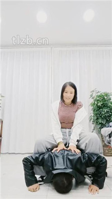 图片[2]_【橙子大大】双M-骑马/揪耳朵/高难度挑战踢踹/转胯/闻白袜_HD绳艺资源