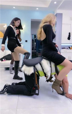 图片[2]_【麋鹿银儿】3S-长靴高跟全体重踩踏/骑马爬行_HD绳艺资源