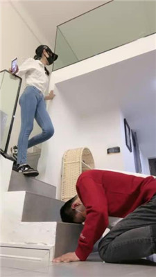 图片[14]_【美娜格格】白短靴&AJ全体重踩地毯_HD绳艺资源