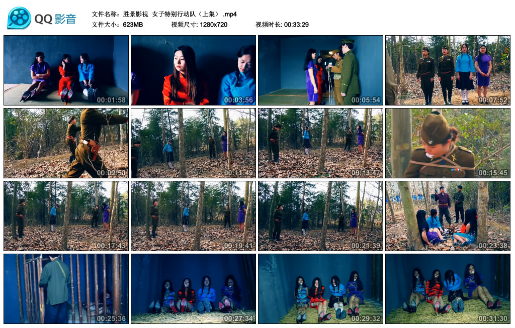 【胜景影视】女子特别行动队（上集）_HD绳艺资源