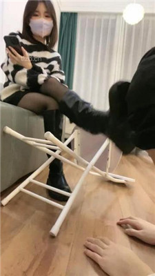 图片[18]_【奶味茶茶】长靴黑丝玩弄-踩头踩踏/踢裆/对镜羞辱插嘴_HD绳艺资源