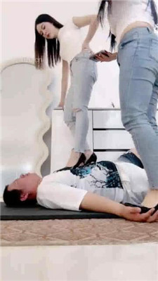 图片[14]_【冰夏绳艺导师】双S-高跟全体重踩地毯【双视角版】_HD绳艺资源