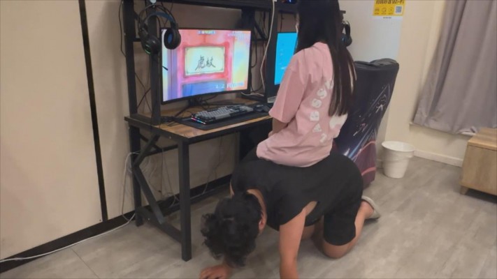 图片[3]_【无双工作室】剧情：网管被客人调成狗_HD绳艺资源