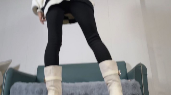 图片[3]_【女神学院·梓】靴子高跟踩踏_HD绳艺资源