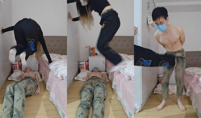 图片[2]_【啦啦啦】小野主人超高难度挑战跳踩_HD绳艺资源