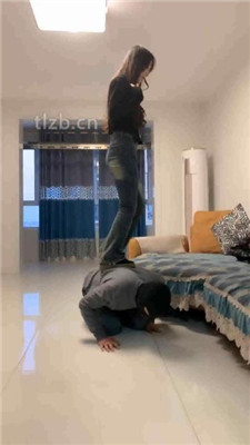 图片[17]_【精神小妹】双S-艺校女神-极度高难度挑战踢踹虐打_HD绳艺资源