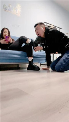 图片[4]_【嘉一】挑战迟到的狗-清理短靴/耳光/口水足喂食/踢踹_HD绳艺资源