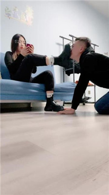 图片[5]_【嘉一】挑战迟到的狗-清理短靴/耳光/口水足喂食/踢踹_HD绳艺资源