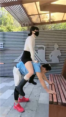 图片[6]_【高难度挑战美学】户外公园花式虐骑/马背上享受午后阳光_HD绳艺资源