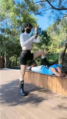 图片[20]_【高难度挑战美学】户外公园花式虐骑/马背上享受午后阳光_HD绳艺资源