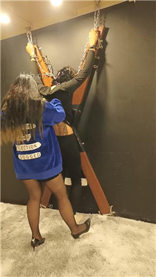 图片[9]_【晏青】十字架固定训练sp/跪舔黑丝脚_HD绳艺资源