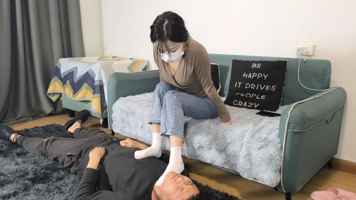 图片[3]_【女神学院·诗琪】白棉袜艺术训练_HD绳艺资源