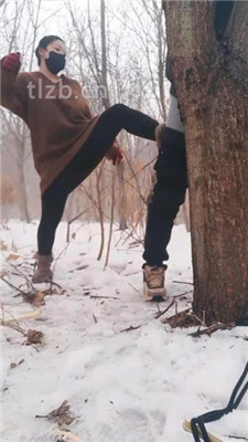 图片[5]_【卡罗琳】户外冰天雪地调-绳艺技巧棍棒重度sp_HD绳艺资源