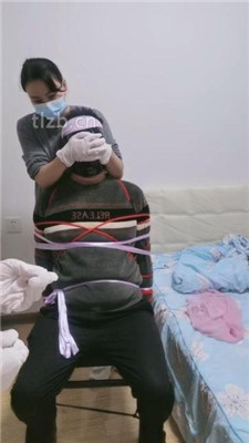 图片[3]_【朱迪绳艺导师】双S-五花大绑/裹头窒息【双视角版】_HD绳艺资源