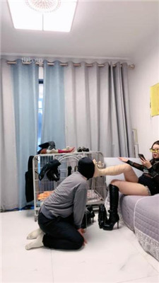 图片[8]_【伊兮夫妻】暴踢/耳光/鞋底抽耳光/磕头谢恩/关狗笼_HD绳艺资源