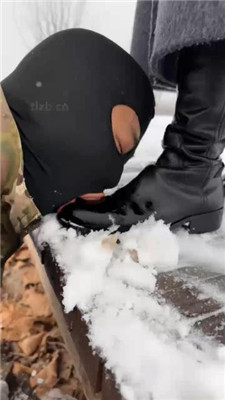 图片[2]_【辣姐】冰天雪地公开处刑挑战狗_HD绳艺资源