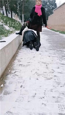 图片[4]_【乐爷】野外-冰天雪地-遛狗_HD绳艺资源