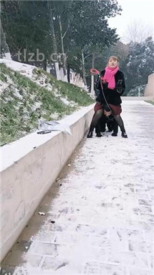 图片[7]_【乐爷】野外-冰天雪地-遛狗_HD绳艺资源